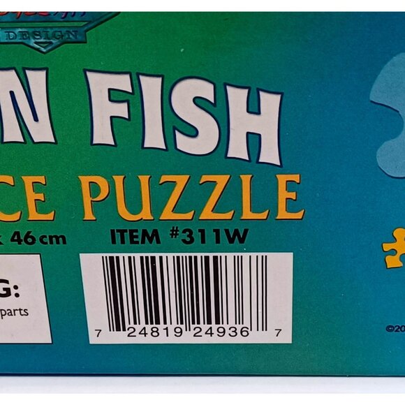 White Mountain 550 Piece Jigsaw Puzzle Clown Fish By Royce B. McClure New Sealed - Picture 9 of 10